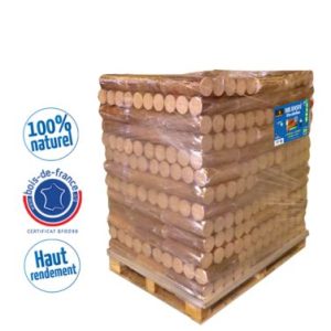 Bûches densifiées Woodstock – Palette de 104 packs de 5 bûches – Prêtes à l’emploi – Image 3