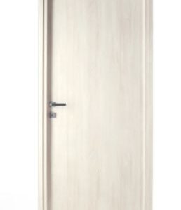 Bloc-porte Latte 204x73 cm, Réversible, Poignée Goccia Chrome Offerte, Serrure Mécanique, Fin de Chantier – Image 4