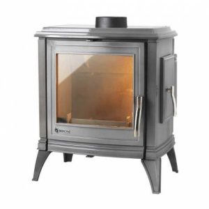 Poêle à bois Invicta SEDAN S Émaillé Ivoire – 5 kW, Convection Naturelle, Flamme Verte 7 étoiles – Image 4