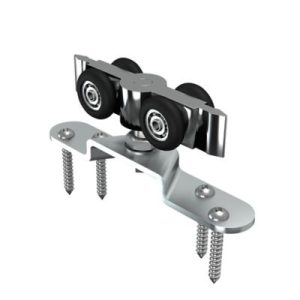 Système Coulissant avec Habillage pour Porte en Bois - Rail Aluminium, Décor MDF à Peindre - 200 cm – Image 4